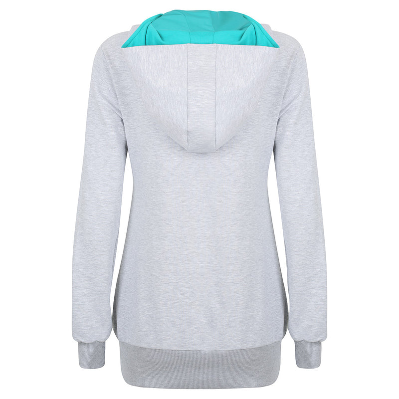Portsea Nursing Hoodie Sweater - Grey Marle